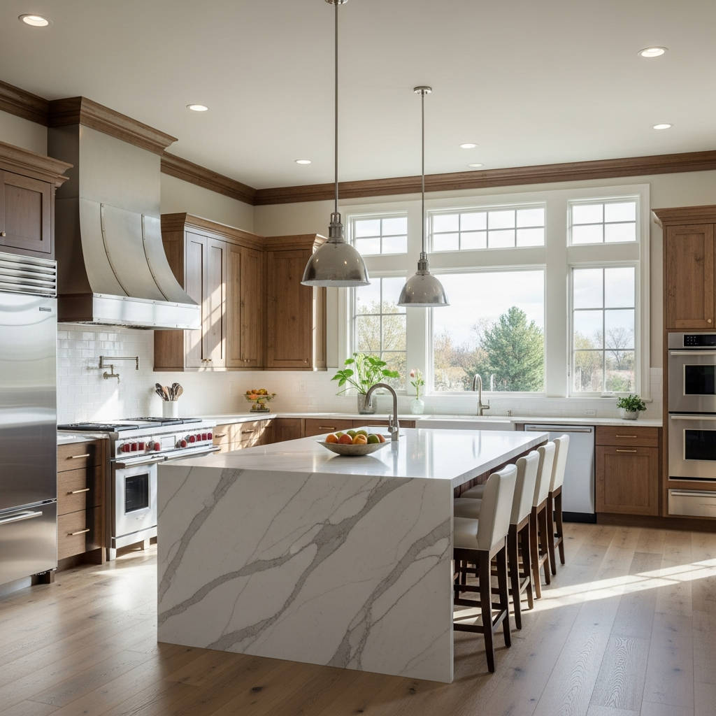 Kitchen layout redesign for luxury look in Sandy Utah