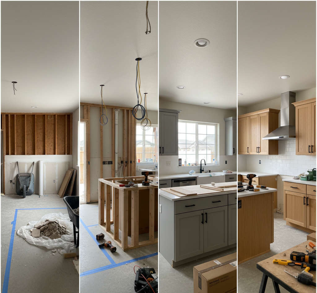 What Comes First When Remodeling a Kitchen? A Riverton Contractor Explains